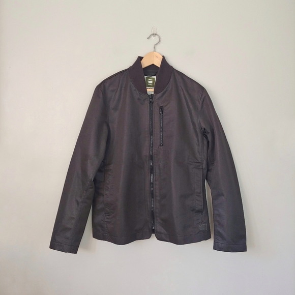 G-Star Raw Cargo Line Burmans Jacket Bomber Black Size XL - Picture 1 of 15